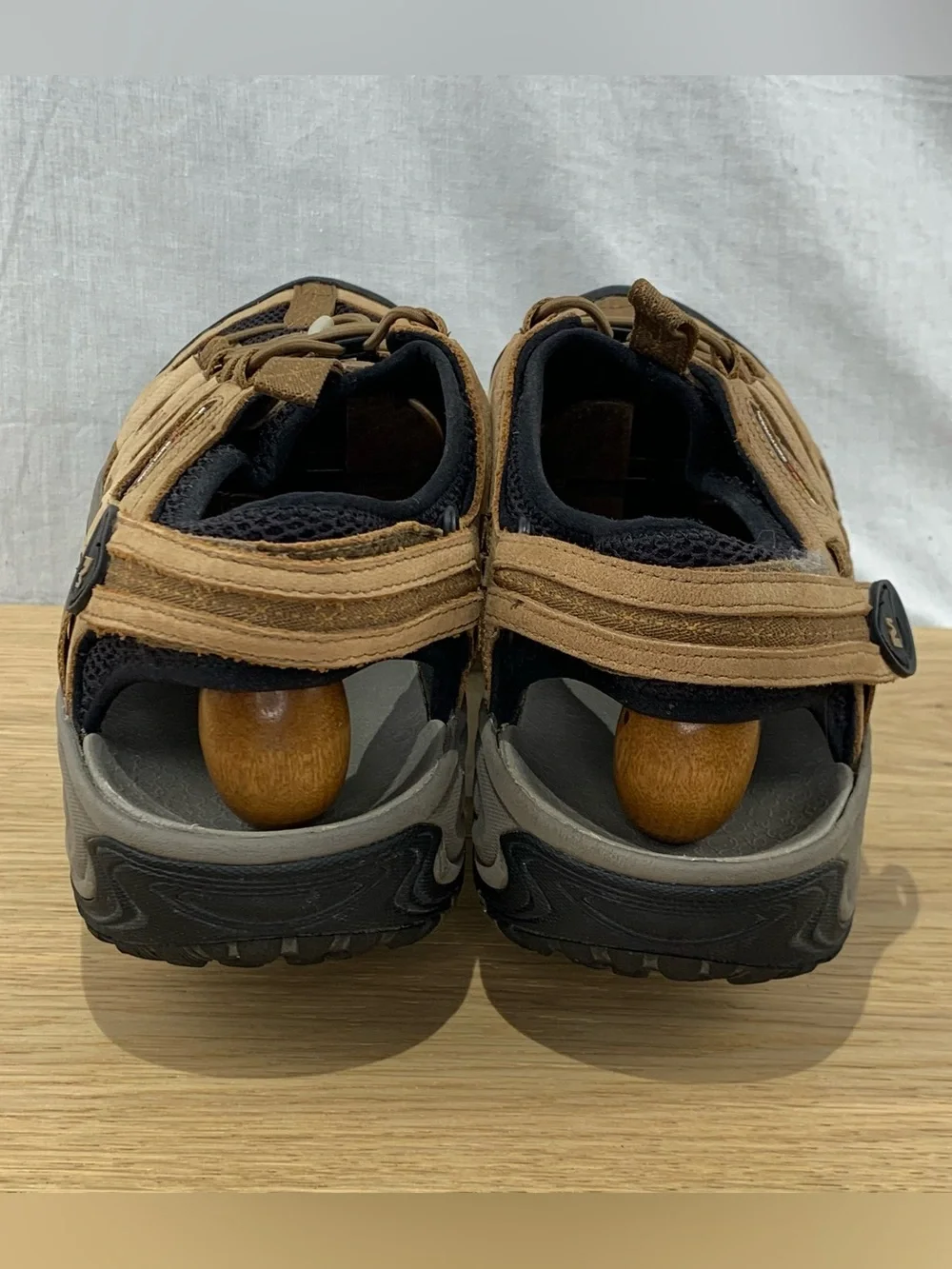 Merrell Saugatuck Men’s Size 14 Trail Hiking Sandals Tan Brown